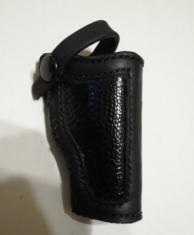 OSTRICH LEG INLAY 
NORTH AMERICAN ARMS BELT HOLSTER